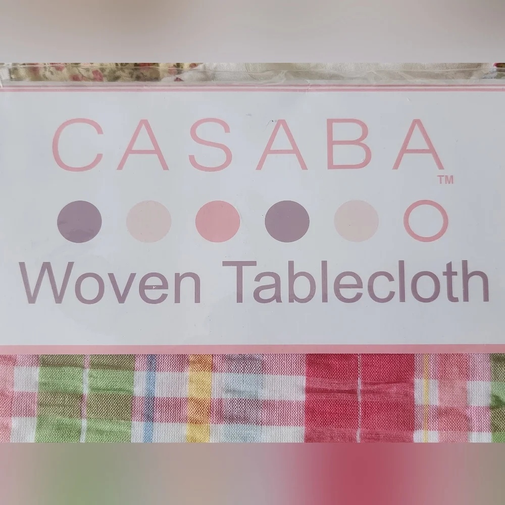 CASABA Woven Tablecloth Cotton India